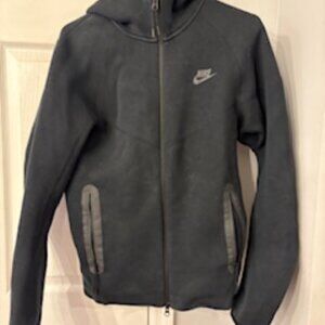Nike Tech Men's Fleece Windrunner Full-Zip Jacket Size small in color black